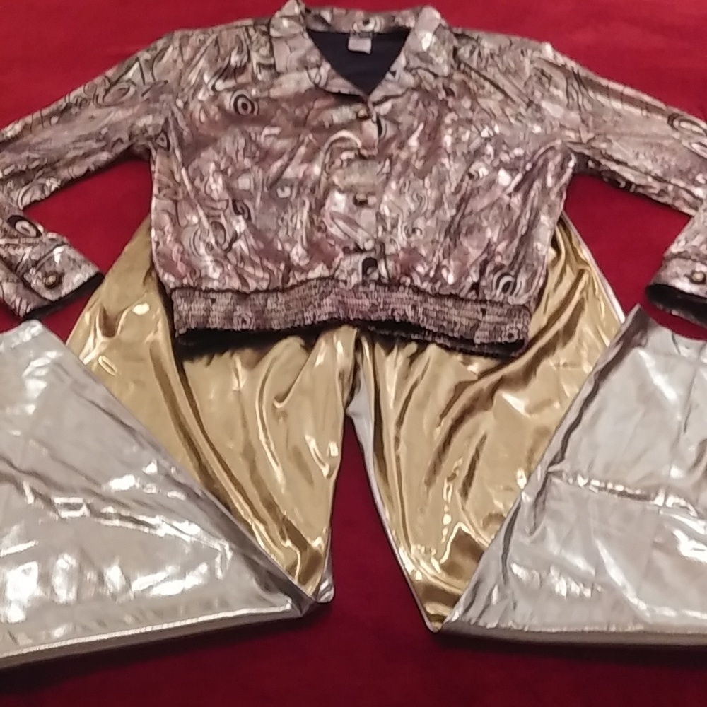 Shinny Pants Set